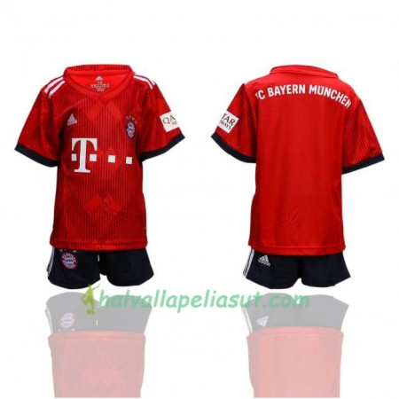 Jalkapallo Pelipaidat FC Bayern München Lasten Kotipaita 2018-2019 Lyhythihainen